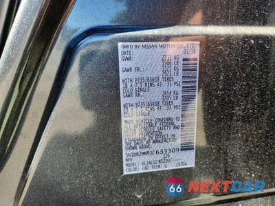 Zdjęcie 13 z 13 samochodu: 2018 NISSAN PATHFINDER SL VIN:5N1DR2MN9JC633309 - miniatura