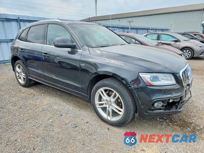 Czwarte zdjęcie samochodu z boku: 2014 AUDI Q5 PROGRESSIV VIN:WA1MFCFP1EA076568 - miniatura
