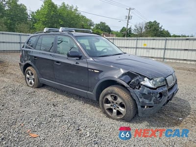Czwarte zdjęcie samochodu z boku: 2008 BMW X3 3.0SI VIN:WBXPC93468WJ14072 - miniatura