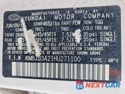 Zdjęcie 14 z 14 samochodu: 2017 HYUNDAI TUCSON SPORT VIN:KM8J33A21HU271100 - miniatura