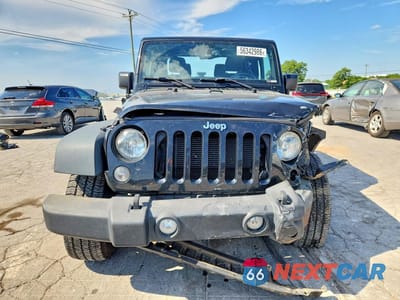 Piąte zdjęcie samochodu w środku: 2014 JEEP WRANGLER SPORT VIN:1C4GJWAGXEL278162 - miniatura