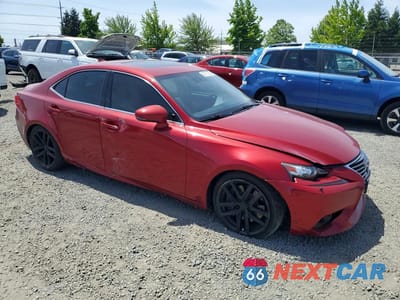 Czwarte zdjęcie samochodu z boku: 2014 LEXUS IS 350 VIN:JTHCE1D25E5002982 - miniatura