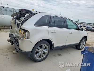 Trzecie zdjęcie samochodu z tyłu: 2014 FORD EDGE SE AWD VIN:2FMDK4KC9EBB55271 - miniatura