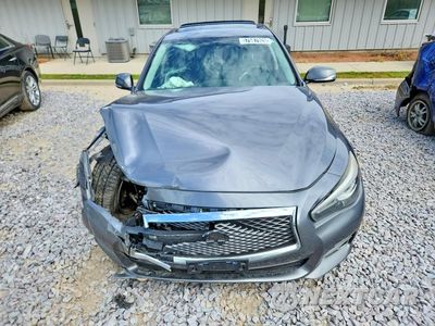 Piąte zdjęcie samochodu w środku: 2015 INFINITI Q50 PREMIUM VIN:JN1BV7AR4FM418159 - miniatura
