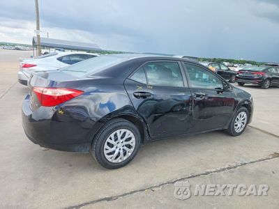 Trzecie zdjęcie samochodu z tyłu: 2018 TOYOTA COROLLA LE VIN:5YFBURHE1JP842113 - miniatura