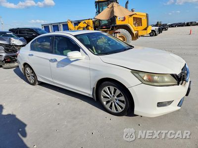 Czwarte zdjęcie samochodu z boku: 2015 HONDA ACCORD EXL VIN:1HGCR2F84FA245626 - miniatura