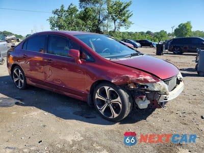 Czwarte zdjęcie samochodu z boku: 2007 HONDA CIVIC LX VIN:1HGFA16507L013180 - miniatura