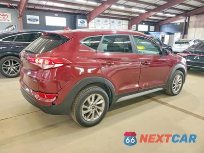 Trzecie zdjęcie samochodu z tyłu: 2018 HYUNDAI TUCSON SEL VIN:KM8J3CA49JU641586 - miniatura
