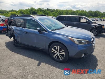 Czwarte zdjęcie samochodu z boku: 2018 SUBARU OUTBACK 2.5I LIMITED VIN:4S4BSAKC3J3333756 - miniatura