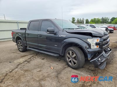 Czwarte zdjęcie samochodu z boku: 2015 FORD F150 SUPERCREW VIN:1FTEW1EGXFKE55905 - miniatura