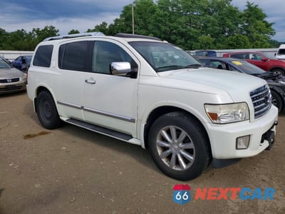 Czwarte zdjęcie samochodu z boku: 2010 INFINITI QX56 BASE VIN:5N3ZA0NE5AN909027 - miniatura