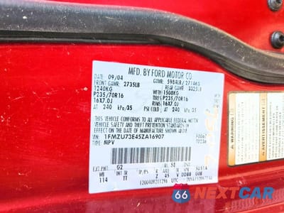 Zdjęcie 13 z 13 samochodu: 2005 FORD EXPLORER XLT VIN:1FMZU73E45ZA16907 - miniatura
