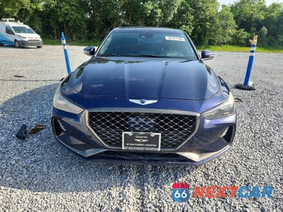 Piąte zdjęcie samochodu w środku: 2019 GENESIS G70 2.0T ADVANCED VIN:KMTG44LA0KU019806 - miniatura