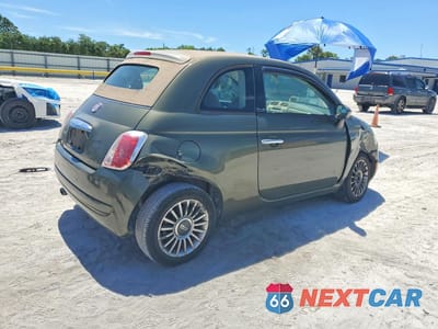 Trzecie zdjęcie samochodu z tyłu: 2012 FIAT 500 POP VIN:3C3CFFDR5CT330767 - miniatura