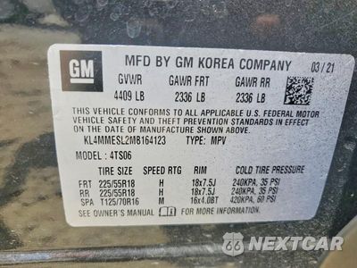 Zdjęcie 12 z 12 samochodu: 2021 BUICK ENCORE GX SELECT VIN:KL4MMESL2MB164123 - miniatura