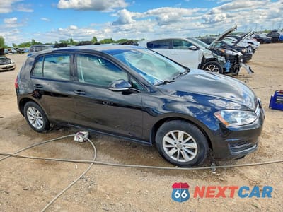 Czwarte zdjęcie samochodu z boku: 2016 VOLKSWAGEN GOLF S VIN:3VW217AU4GM051280 - miniatura