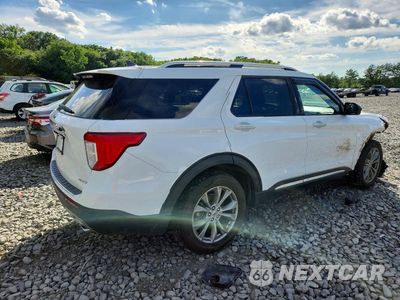 Trzecie zdjęcie samochodu z tyłu: 2022 FORD EXPLORER LIMITED VIN:1FMSK8FH8NGB05314 - miniatura
