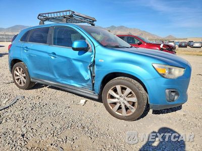Czwarte zdjęcie samochodu z boku: 2013 MITSUBISHI OUTLANDER SPORT ES VIN:4A4AR3AU0DE009490 - miniatura