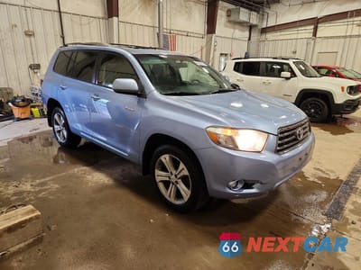 Czwarte zdjęcie samochodu z boku: 2008 TOYOTA HIGHLANDER SPORT VIN:JTEES43A182090413 - miniatura