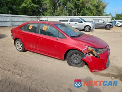 Czwarte zdjęcie samochodu z boku: 2020 TOYOTA COROLLA LE VIN:5YFEPRAE1LP126023 - miniatura