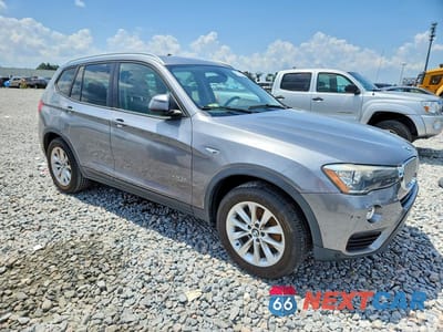 Czwarte zdjęcie samochodu z boku: 2017 BMW X3 XDRIVE28I VIN:5UXWX9C35H0W69987 - miniatura