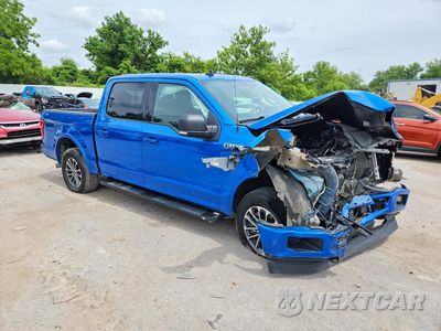 Czwarte zdjęcie samochodu z boku: 2020 FORD F150 SUPERCREW VIN:1FTEW1EP2LFC48252 - miniatura