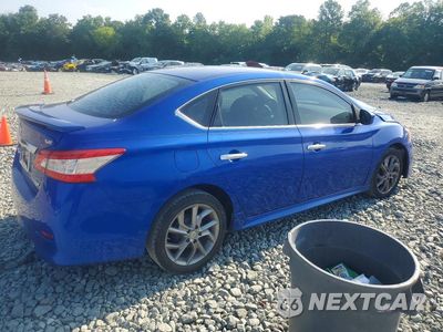 Trzecie zdjęcie samochodu z tyłu: 2014 NISSAN SENTRA SR VIN:3N1AB7AP7EY317874 - miniatura