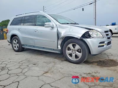 Czwarte zdjęcie samochodu z boku: 2012 MERCEDES-BENZ GL 450 4MATIC VIN:4JGBF7BE1CA797801 - miniatura
