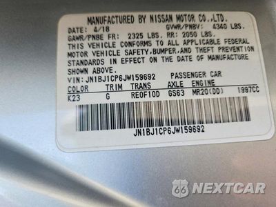 Zdjęcie 13 z 13 samochodu: 2018 NISSAN ROGUE SPORT S VIN:JN1BJ1CP6JW159692 - miniatura