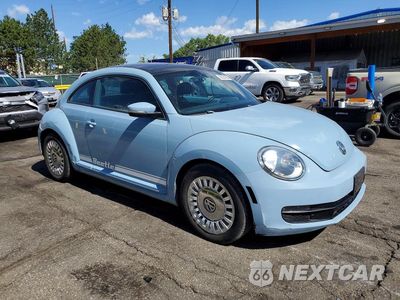 Czwarte zdjęcie samochodu z boku: 2015 VOLKSWAGEN BEETLE 1.8T VIN:3VWH17AT9FM602352 - miniatura
