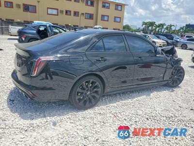 Trzecie zdjęcie samochodu z tyłu: 2021 CADILLAC CT4-V VIN:1G6DD5RL4M0128427 - miniatura