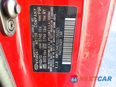 Zdjęcie 12 z 12 samochodu: 2013 HYUNDAI VELOSTER BASE VIN:KMHTC6ADXDU155321 - miniatura