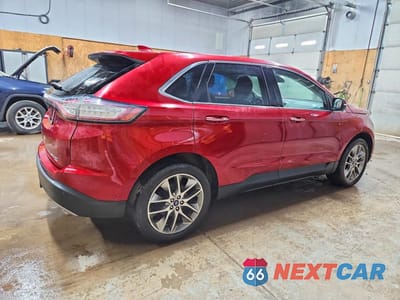 Trzecie zdjęcie samochodu z tyłu: 2016 FORD EDGE TITANIUM VIN:2FMPK4K85GBB78347 - miniatura
