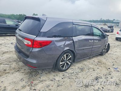 Trzecie zdjęcie samochodu z tyłu: 2019 HONDA ODYSSEY ELITE VIN:5FNRL6H92KB028293 - miniatura