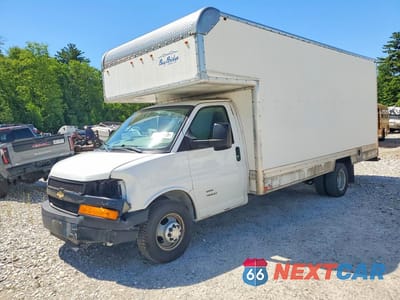 2019 CHEVROLET EXPRESS BOX TRUCK 1HA6GVCG6KN007161 - główne zdjęcie licytacji z USA - miniatura