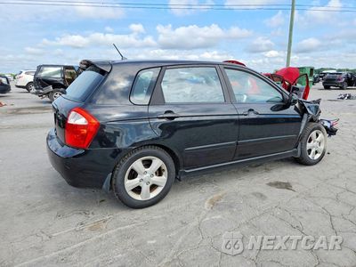 Trzecie zdjęcie samochodu z tyłu: 2008 KIA SPECTRA5 5 SX VIN:KNAFE161885020087 - miniatura