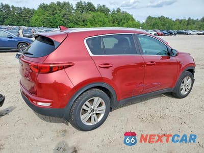 Trzecie zdjęcie samochodu z tyłu: 2017 KIA SPORTAGE LX VIN:KNDPMCAC2H7042704 - miniatura