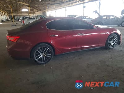 Trzecie zdjęcie samochodu z tyłu: 2017 MASERATI GHIBLI S VIN:ZAM57RSA3H1217216 - miniatura