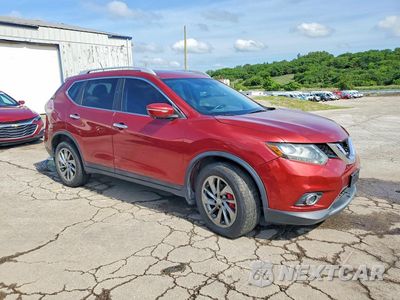 Czwarte zdjęcie samochodu z boku: 2014 NISSAN ROGUE SL VIN:5N1AT2MV9EC777839 - miniatura