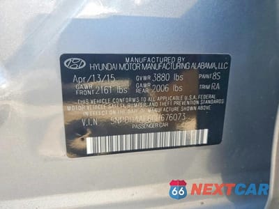 Zdjęcie 12 z 12 samochodu: 2016 HYUNDAI ELANTRA SE VIN:5NPDH4AE6GH676073 - miniatura