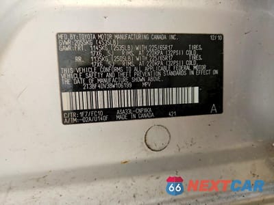 Zdjęcie 13 z 13 samochodu: 2011 TOYOTA RAV4 BASE VIN:2T3BF4DV3BW106199 - miniatura