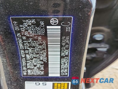 Zdjęcie 12 z 12 samochodu: 2020 TOYOTA COROLLA VIN:JTDEPRAE0LJ006461 - miniatura