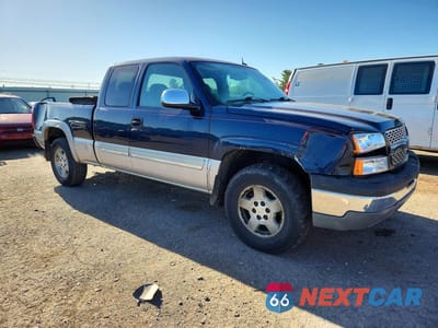 Czwarte zdjęcie samochodu z boku: 2005 CHEVROLET SILVERADO K1500 VIN:1GCEK19B15Z187410 - miniatura