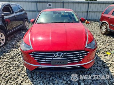 Piąte zdjęcie samochodu w środku: 2020 HYUNDAI SONATA HYBRID SEL VIN:KMHL34JJ7LA015706 - miniatura