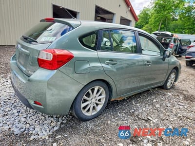 Trzecie zdjęcie samochodu z tyłu: 2014 SUBARU IMPREZA PREMIUM VIN:JF1GPAC62E9293764 - miniatura
