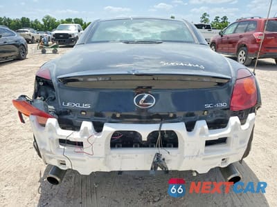 Zdjęcie 6 z 13 samochodu: 2002 LEXUS SC 430 VIN:JTHFN48Y320011170 - miniatura