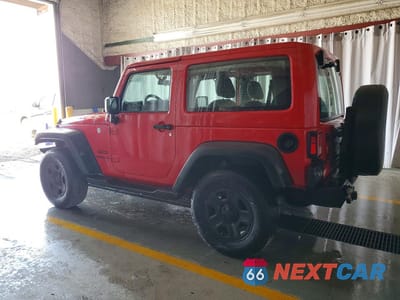 Drugie zdjęcie samochodu z przodu: 2017 JEEP WRANGLER SPORT VIN:1C4AJWAG3HL553705 - miniatura