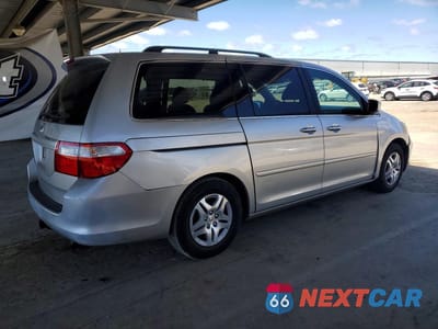 Trzecie zdjęcie samochodu z tyłu: 2007 HONDA ODYSSEY EXL VIN:5FNRL38787B077065 - miniatura