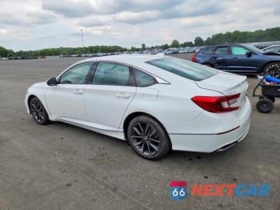 Drugie zdjęcie samochodu z przodu: 2021 HONDA ACCORD EXL VIN:1HGCV1F52MA117779 - miniatura