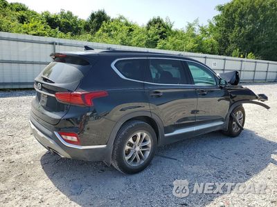 Trzecie zdjęcie samochodu z tyłu: 2020 HYUNDAI SANTA FE SEL VIN:5NMS33AD1LH182461 - miniatura
